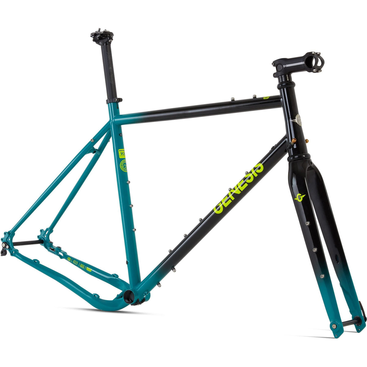 Genesis Fugio Gravel Frameset in Blue Stamford Cycle Co