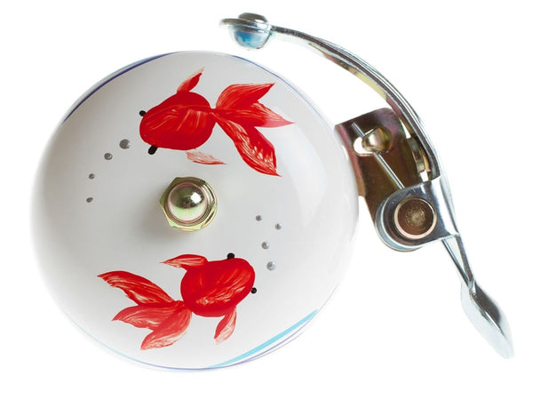 Crane Hand Painted Bicycle Bell - Koi