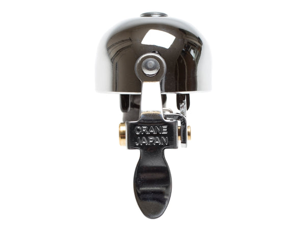 Crane E-Ne Bicycle Bell, All Chrome