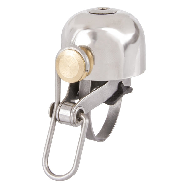 M-Wave Bella C-Yell Bicycle Bell in Silver