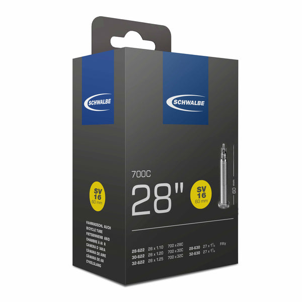 Schwalbe SV16 700 x 28 - 32c Inner Tube (60mm Valve)