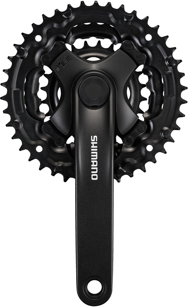 Shimano FC-TY301 Chainset 42 / 34 / 24, 6/7/8 Speed, 150 mm, Black