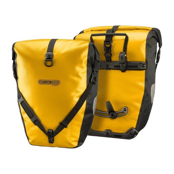 Ortlieb Back-Roller Classic Rear Pannier Set in Yellow