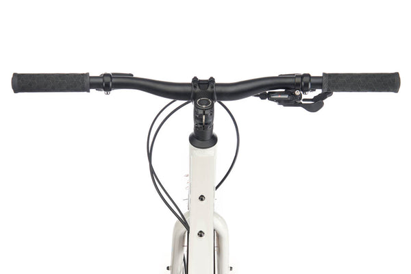 Kona Dew Deluxe Hybrid Bike in Gloss White