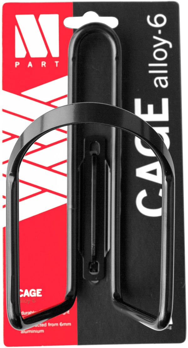 M:Part Alloy Bottle Cage in Black